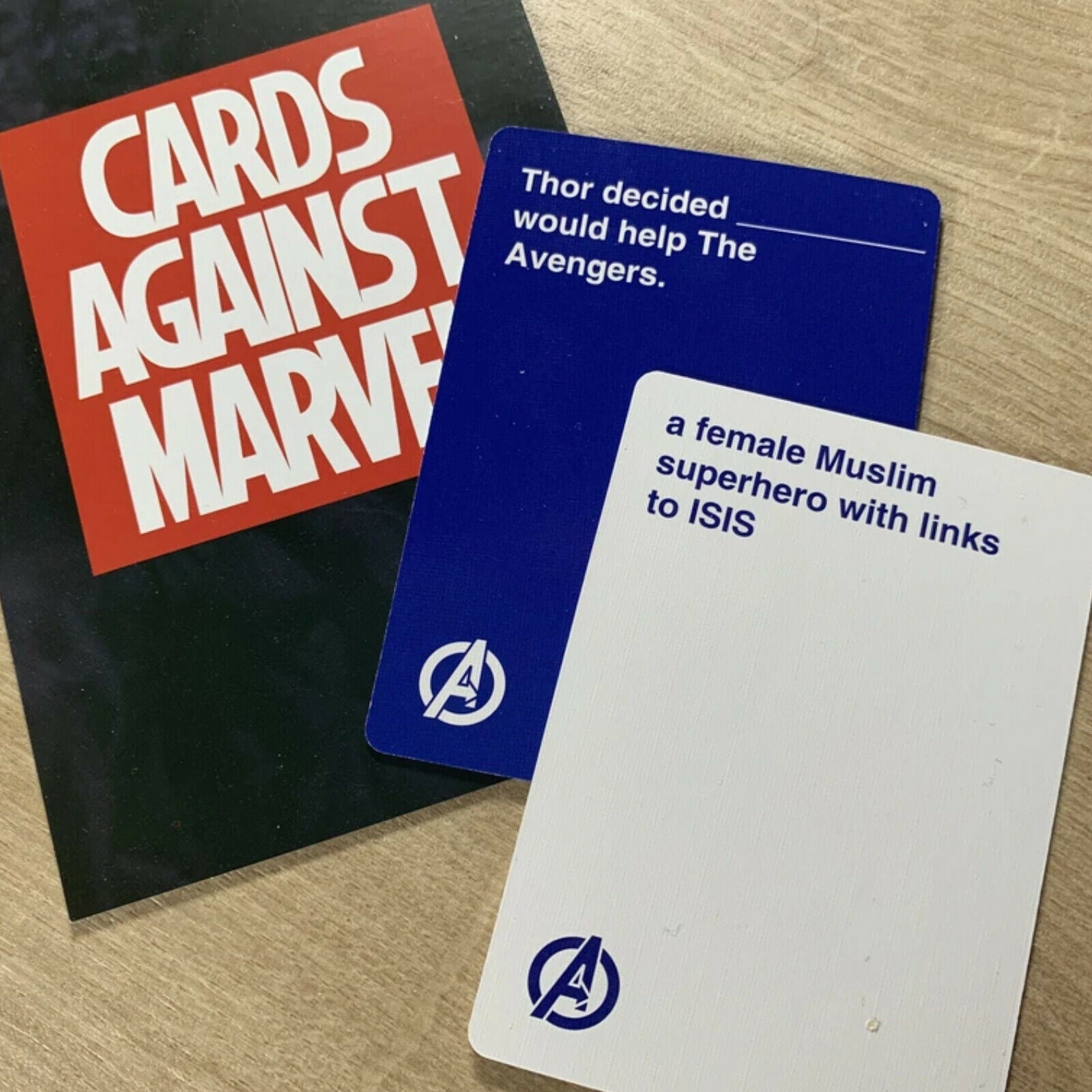 Mavels Party Card  MARVEL Edition Fun Party Game Board Game