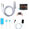 Plug Play 2m 1080P Lightning iPhone to Tv Hdmi/HDTV AV TV Cable for iPhone iPad