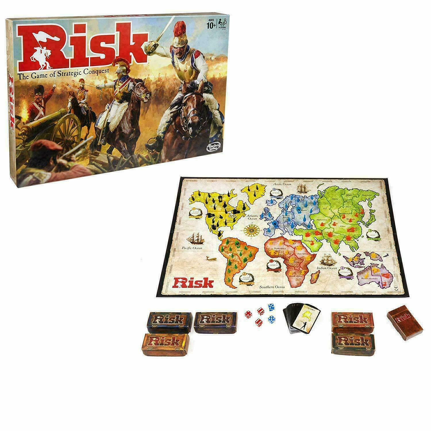 Risk Board Game Party Card Games Cards