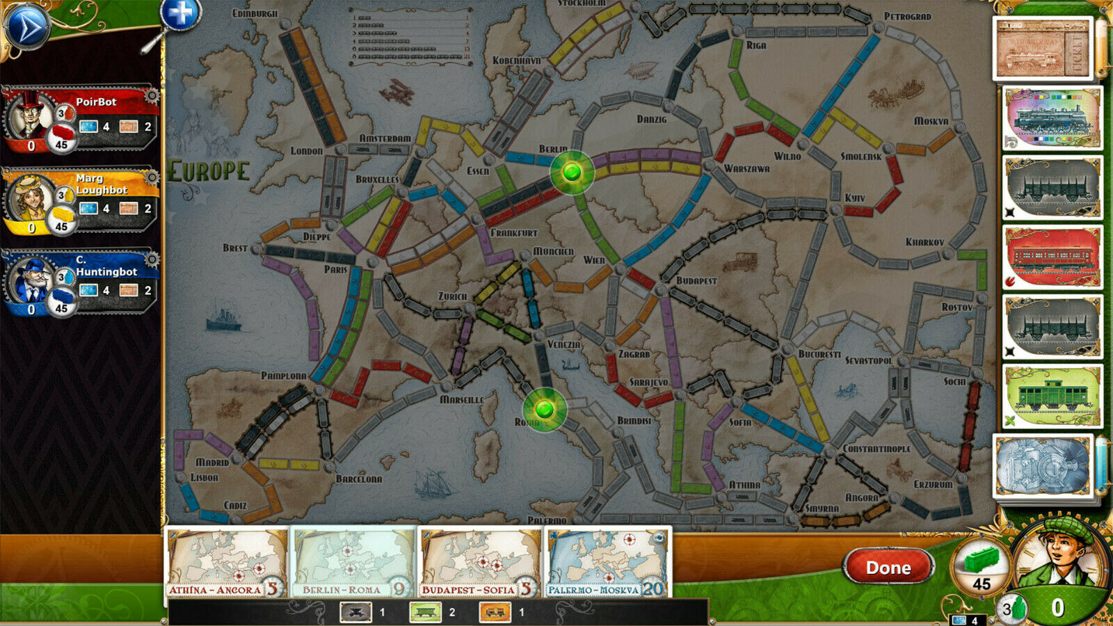 TICKET TO RIDE EUROPE Edition Family Board Game
