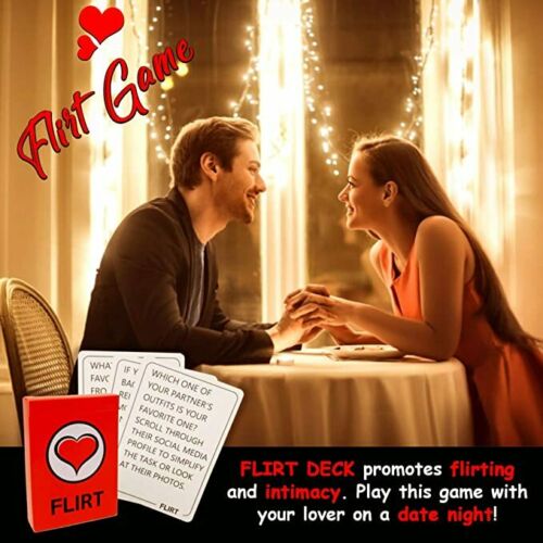 Talk Flirt Dare - Adult Party Game couple dating game ，3 in 1