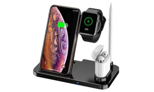 TEQ Wireless Charging Dock For apple Devices iphone airpod pen watch 4-In-1