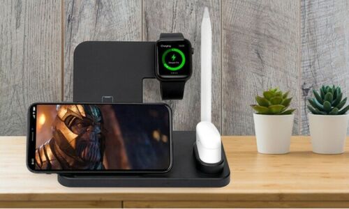 TEQ Wireless Charging Dock For apple Devices iphone airpod pen watch 4-In-1