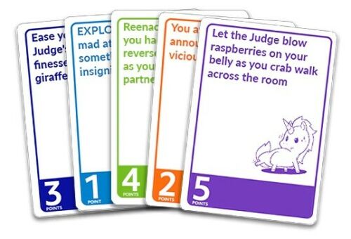 Daring Contest Card Game Party Game