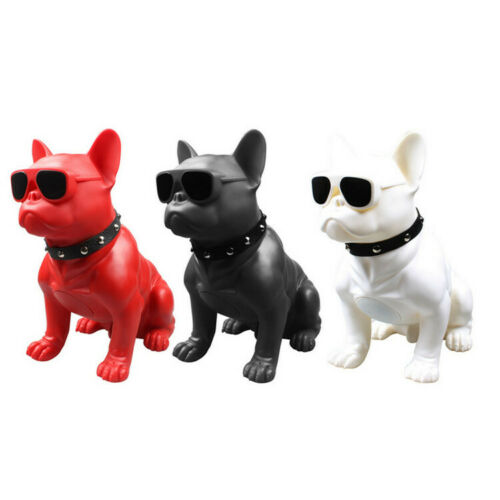 iTEQ Bulldog Pug Wireless Bluetooth Speaker - Portable Full Body Dog Stereo Speaker