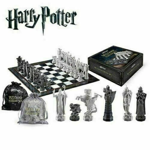 Harry Potter Wizard Chess 3D Set Official Warner Brothers Game