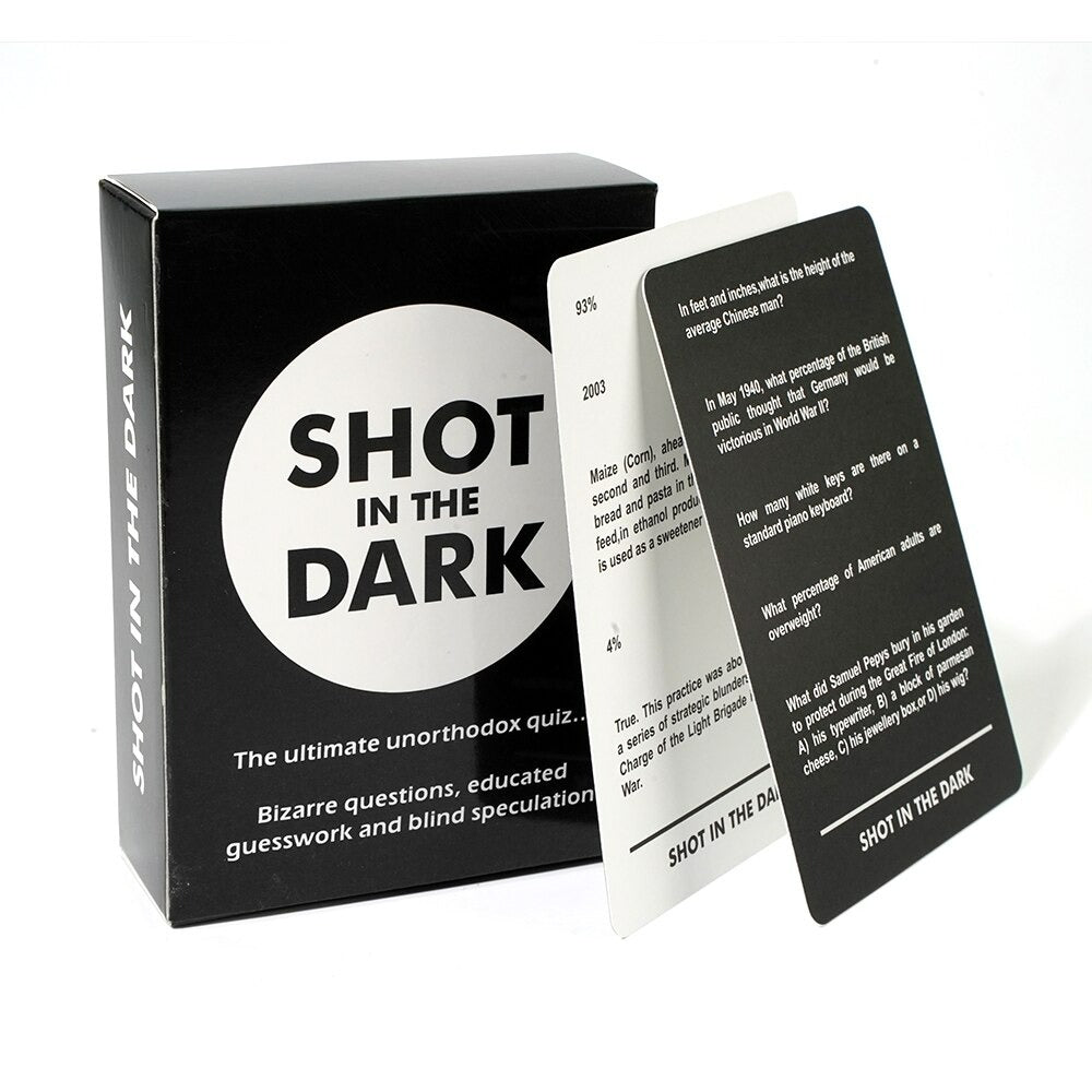 Shot in the Dark Card Game