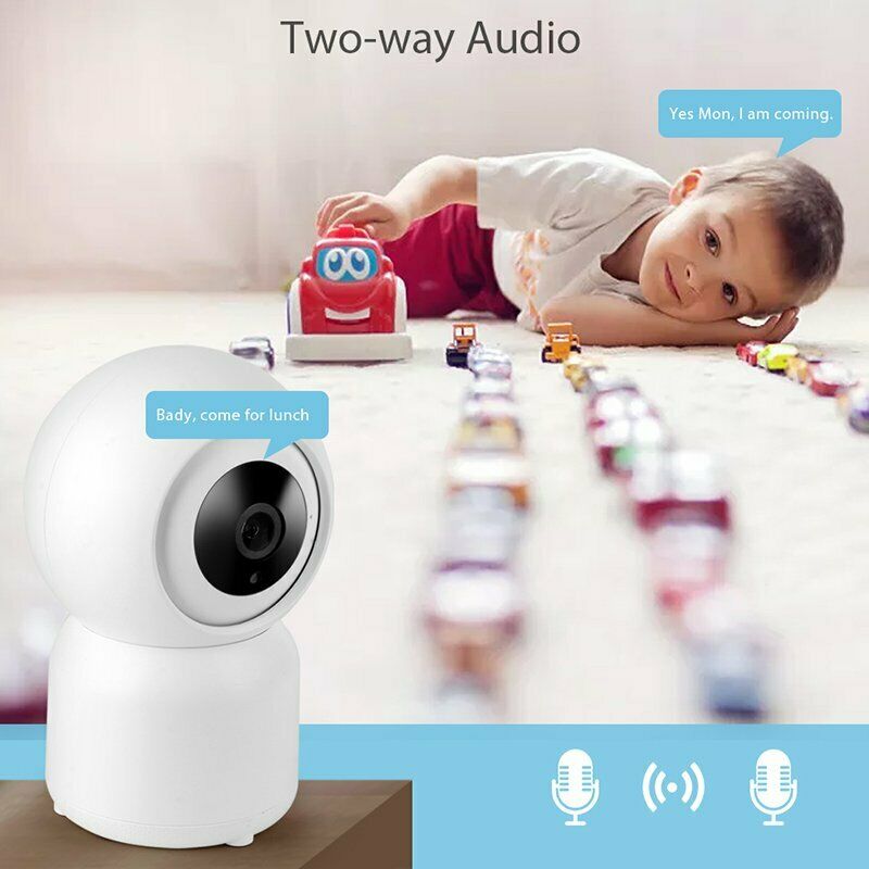 Tuya Camera 1080P WiFi 360 Degree View Detection Security Cam