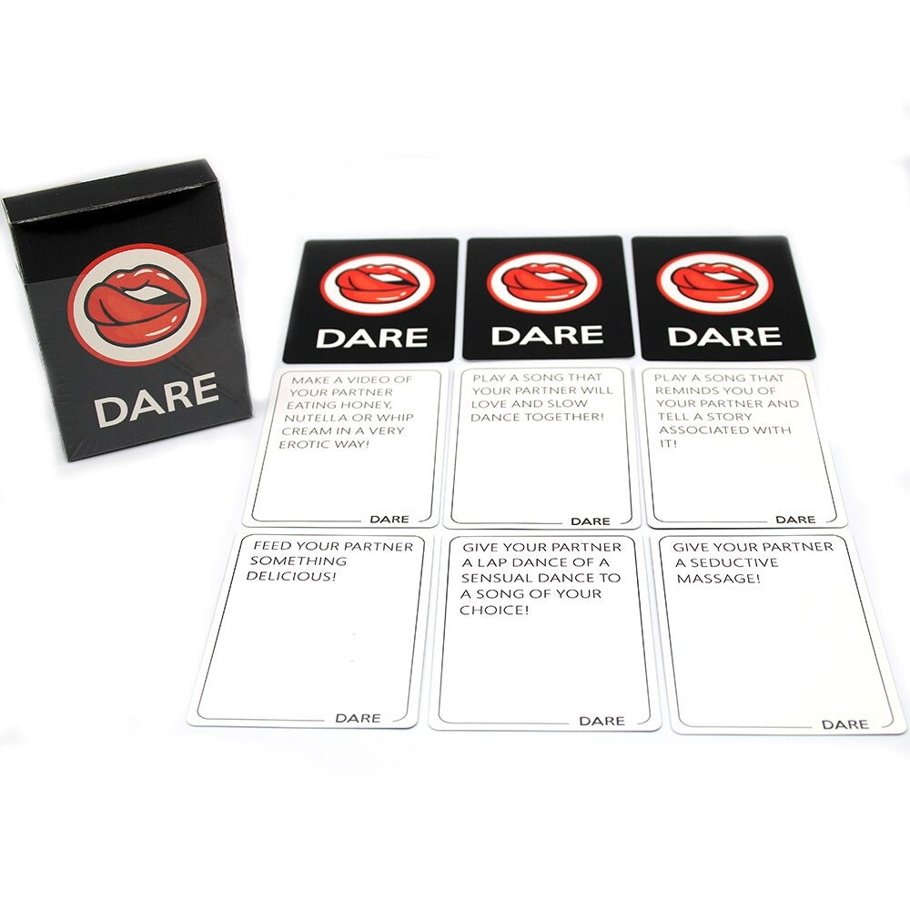 Talk Flirt Dare - Adult Party Game couple dating game ，3 in 1