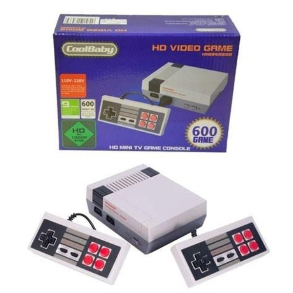 Coolbaby NES SFC Mini Classic Game Console TV HDMI Built-in 600 Classics Games Nintendo