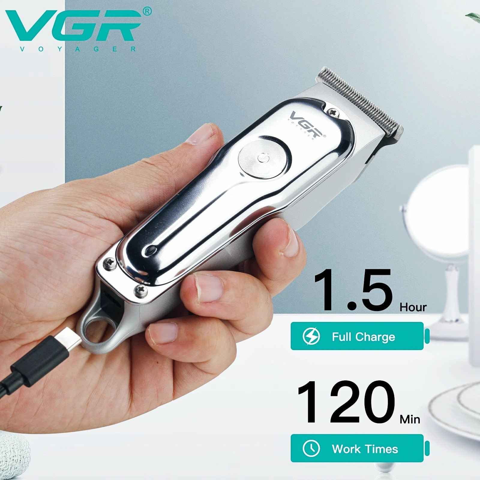 VGR Professional Hair Trimmer