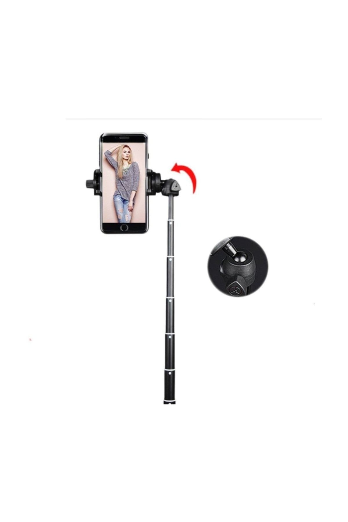 Yunteng 2 in 1 Portable Foldable Phone Selfie Stick Tripod
